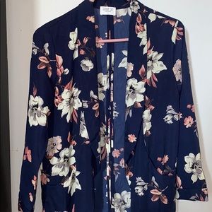 Floral Cardigan/Blazer